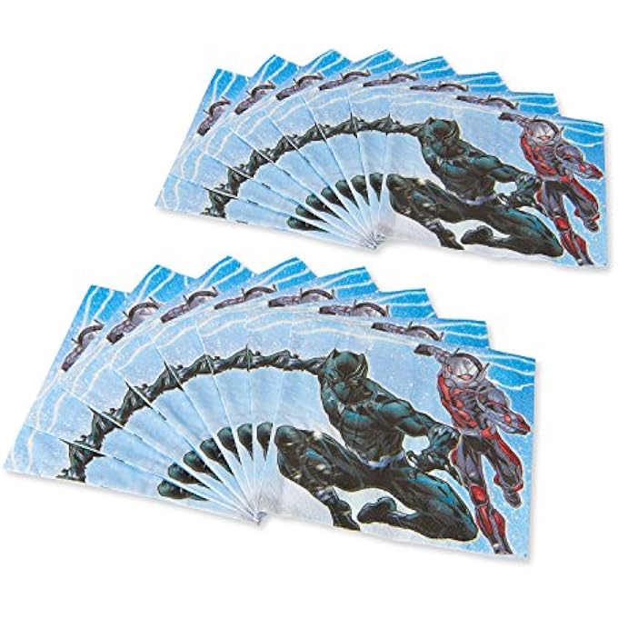 MARVEL EPIC AVENGERS LUNCHEON NAPKINS, PARTY FAVOR - Image 3